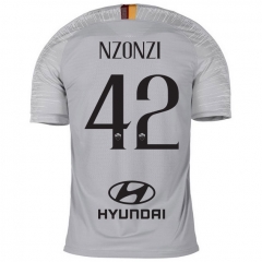 18-19 AS Roma NZONZI 42 Away Soccer Jersey Shirt