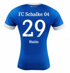 18-19 FC Schalke 04 Naldo 29 Home Soccer Jersey Shirt