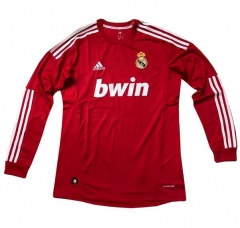 Real Madrid 2012 Third Retro Shirt Long Sleeve Soccer Jersey