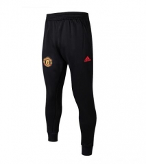 18-19 Manchester United Black Training Pants (Trousers)