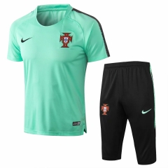 Portugal FIFA World Cup 2018 Green Short Training Suit