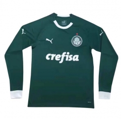Palmeiras SP 2019/2020 Home Long Sleeve Soccer Jersey Shirt