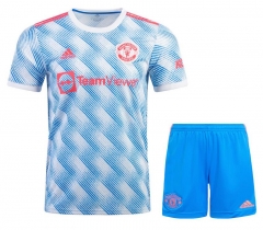 21-22 Manchester United Away Soccer Uniforms