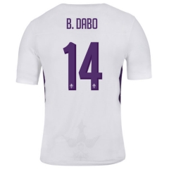 18-19 Fiorentina DABO 14 Away Soccer Jersey Shirt