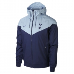 18-19 Tottenham Hospur Blue Woven Windrunner Jacket