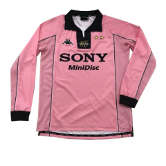 Retro Long Sleeve 97-98 Juventus Away Soccer Jersey Shirt