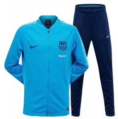 19-20 Barcelona Training Kits Blue Jacket + Pants