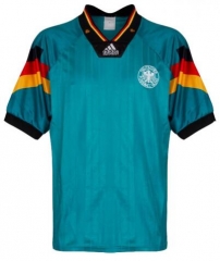 Retro 1992 Germany Away Soccer Jersey Shirt
