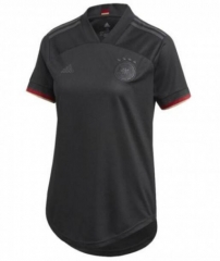 Women 2020 EURO Germany Away Soccer Jersey Shirt