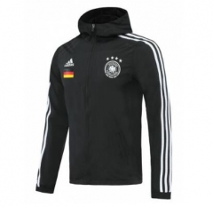 2020 EURO Germany Black Wind Coat Jacket