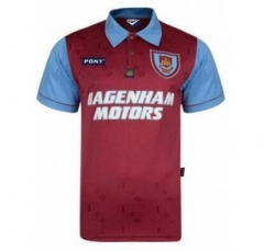 Retro 1995-97 West Ham United Home Soccer Jersey Shirt
