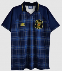 Retro 94/96 Scotland Home Soccer Jersey Shirt