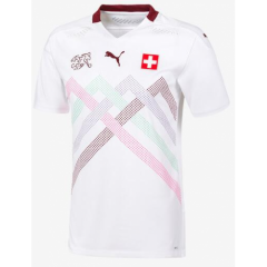 2020 Euro Switzerland Away Soccer Jersey Shirt