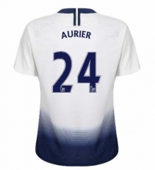 18-19 Tottenham Hotspur AURIER 24 Home Soccer Jersey Shirt