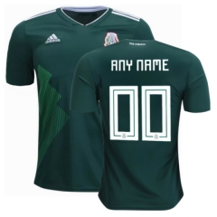 Mexico 2018 World Cup Home Personalized Soccer Jersey Shirt