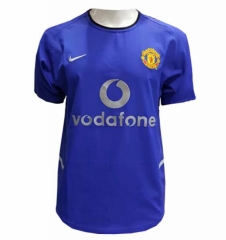 Manchester United 03/04 Away Retro Soccer Jersey Shirt