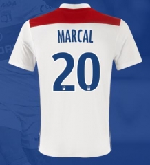 18-19 Olympique Lyonnais MARCAL 20 Home Soccer Jersey Shirt