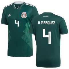 Mexico 2018 World Cup Home RAFAEL MARQUEZ 4 Soccer Jersey Shirt