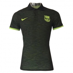 Barcelona Light Grey/Green 2017 Polo Shirt