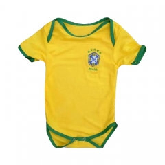 Brazil 2018 World Cup Home Infant Soccer Jersey Shirt Little Kids