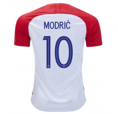 Croatia 2018 World Cup Home Luka Modric Soccer Jersey Shirt