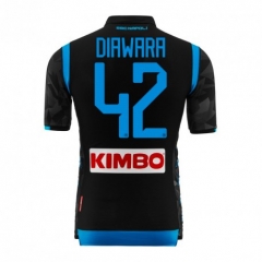 18-19 Napoli DIAWARA 42 Away Soccer Jersey Shirt