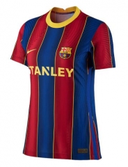 Women 20-21 Barcelona Home Soccer Jersey Shirt