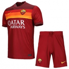 20-21 AS Roma Home Soccer Kits