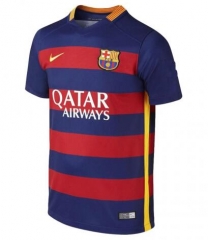 Retro 15-16 Barcelona Home Soccer Jersey Shirt