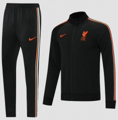 21-22 Liverpool Black Training Jacket and Pants
