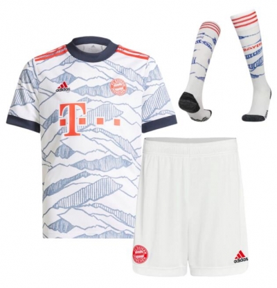 21-22 Bayern Munich Third Soccer Full Kits