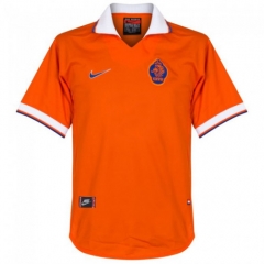 Netherlands 1997/1998 Home Retro Soccer Jersey Shirt