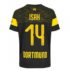 18-19 Borussia Dortmund Isak 14 Away Soccer Jersey Shirt