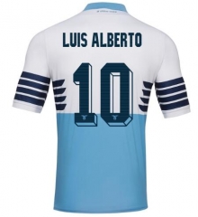 18-19 Lazio LUIS ALBERTO 10 Home Soccer Jersey Shirt
