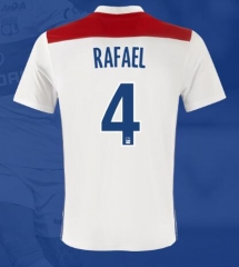 18-19 Olympique Lyonnais RAFAEL 4 Home Soccer Jersey Shirt