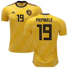 Belgium 2018 World Cup Away MOUSA DEMBELE 19 Soccer Jersey Shirt