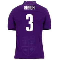 18-19 Fiorentina BIRAGHI 3 Home Soccer Jersey Shirt