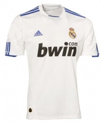 Retro 10-11 Real Madrid Home Soccer Jersey Shirt