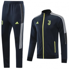 21-22 Juventus Grey Training Jacket and Pants