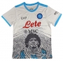 21-22 Napoli White Maradona Limited Edition Soccer Jersey Shirt