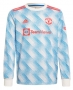 Player Version Long Sleeve 21-22 Manchester United Away Soccer Jersey Shirt