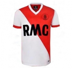 Retro 1977-1982 AS Monaco FC Home Soccer Jersey Shirt