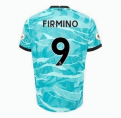 Roberto Firmino 9 Liverpool 20-21 Away Soccer Jersey Shirt