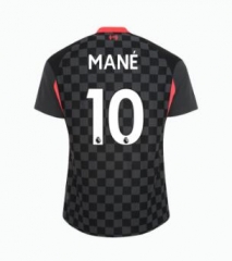 Sadio Mané 10 Liverpool 20-21 Third Soccer Jersey Shirt