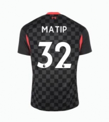 Joël Matip 32 Liverpool 20-21 Third Soccer Jersey Shirt