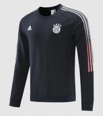 21-22 Bayern Munich Black Round Neck Sweater