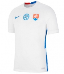 2021 Slovakia Home Soccer Jersey Shirt