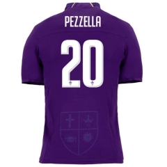 18-19 Fiorentina PEZZELLA 20 Home Soccer Jersey Shirt