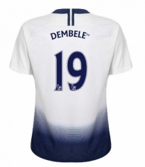 18-19 Tottenham Hotspur DEMBELE 19 Home Soccer Jersey Shirt