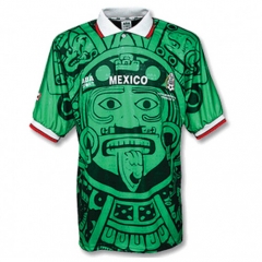 Mexico 1998 Home Retro Soccer Jersey Shirt